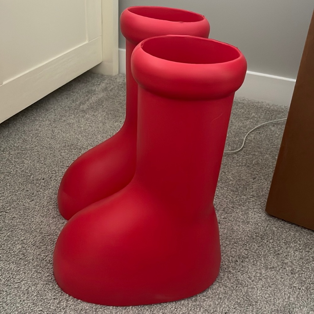 Big red boots